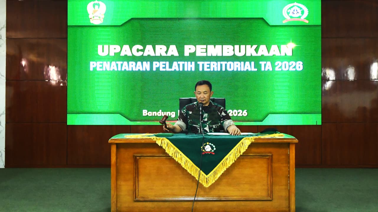 Dirdiklat Pusterad Buka Penataran Pelatih Teritorial TA 2026