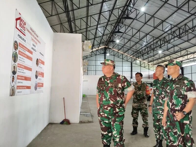 Tim Supervisi Kodam III/Siliwangi Laksanakan Asistensi Pembangunan KDKMP di Wilayah Kodim 0622/Kabupaten Sukabumi