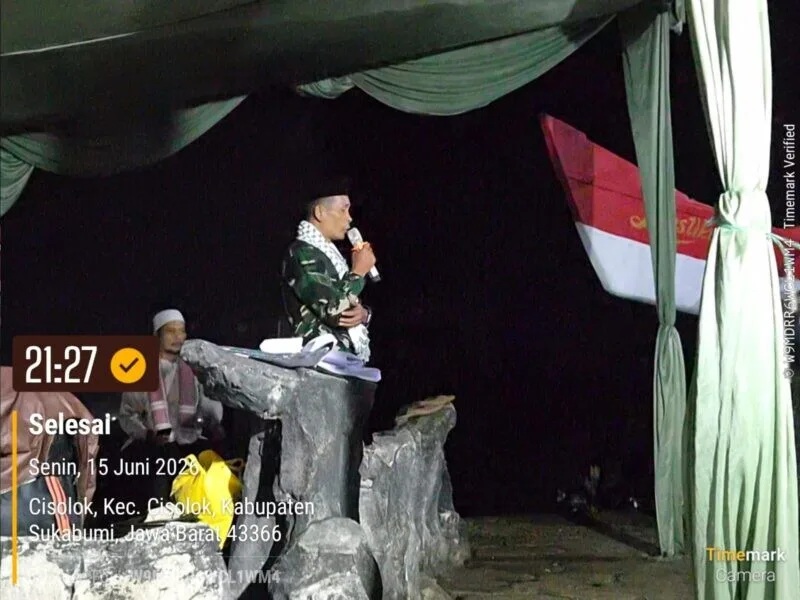 Momentum 1 Muharam 1448 H, Babinsa Desa Cisolok Ingatkan Pentingnya Menjaga Keamanan dan Persatuan