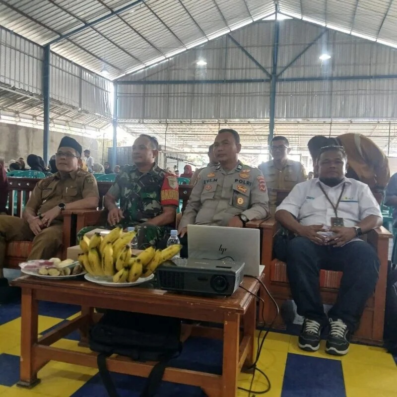 Babinsa Koramil 2205/Kalapanunggal Hadiri Sosialisasi Panas Bumi Oleh Pt Star Energy Di Kecamatan Kabandungan