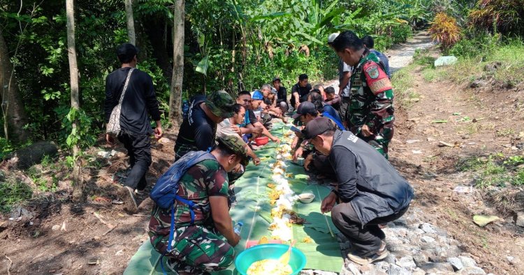 Alhamdulillah, Kodim 0622/Kabupaten Sukabumi Tuntaskan Pengerasan Jalan di Desa Mekarasih