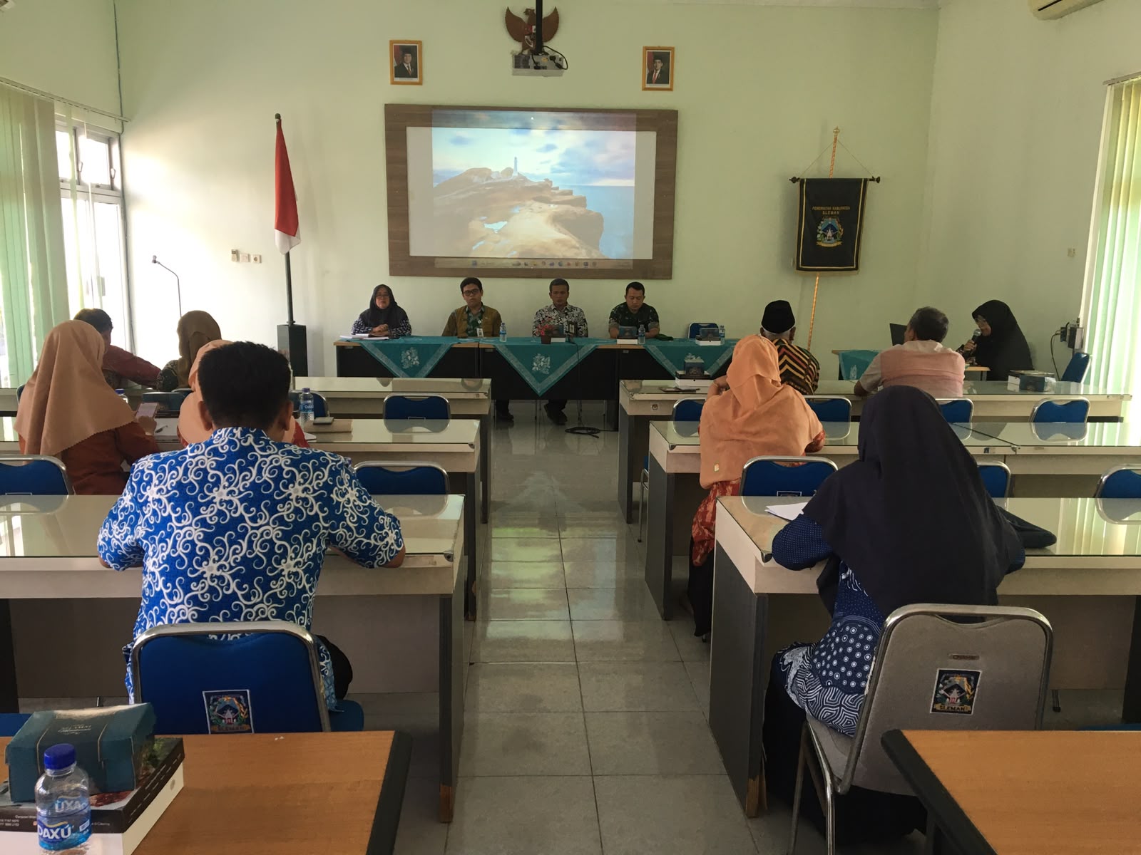 Koramil Ngaglik Sleman Hadiri Rakor Majelis Pembimbing Ranting Pramuka