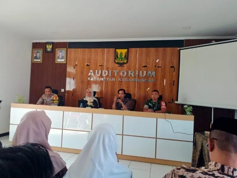 Babinsa Koramil 2205/Kalapanunggal Hadiri Rapat PHBN Di Kecamatan Kabandungan