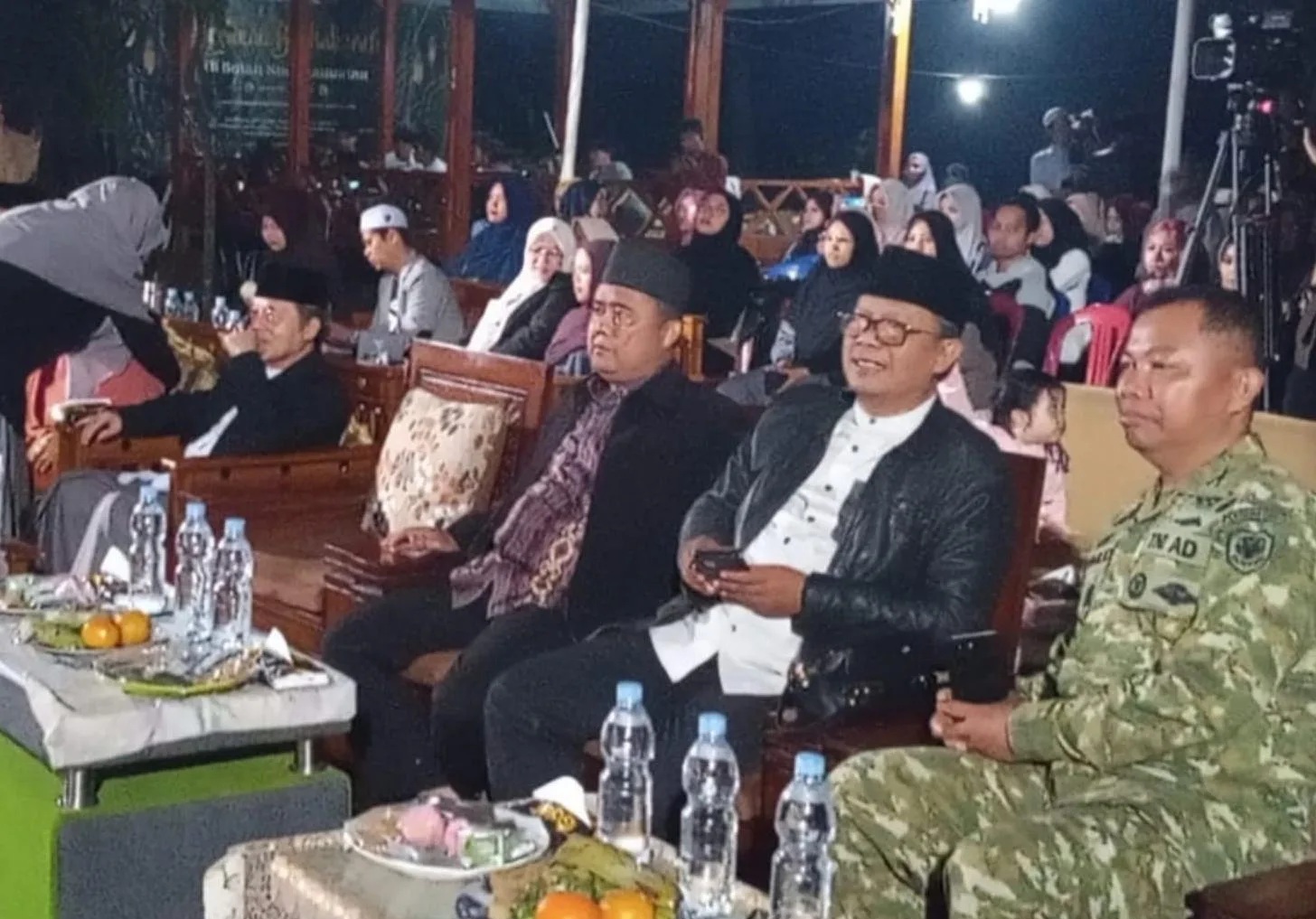 Danramil Gunungpuyuh Hadiri Pentas Seni Santri LEMKA, Dukung Pengembangan Kreativitas Generasi Muda