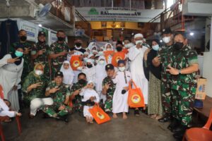 Kegiatan bakti sosial dan pemberian santunan kepada anak yatim oleh Disada AD