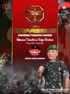 Dirgahayu KOPASSUS Ke –72