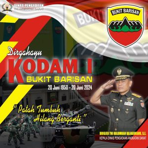 Dirgahayu KODAM I/BB