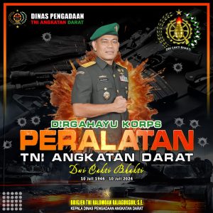 Dirgahayu Korps Peralatan TNI AD