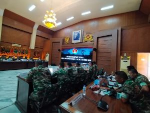 Hadiri Rapat Uji Naskah 1 LETKOL TONY RIYANTO S.SOS