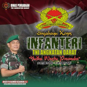 Dirgahayu Korps INFANTERI KE-79