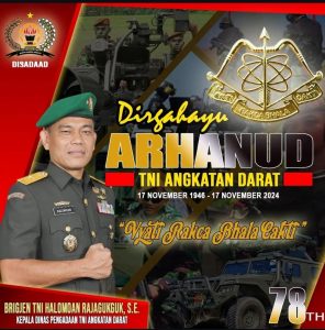 Dirgahayu ARHANUD Ke - 78