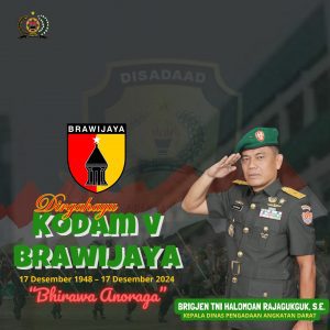 Dirgahayu KODAM V BRAWIJAYA
