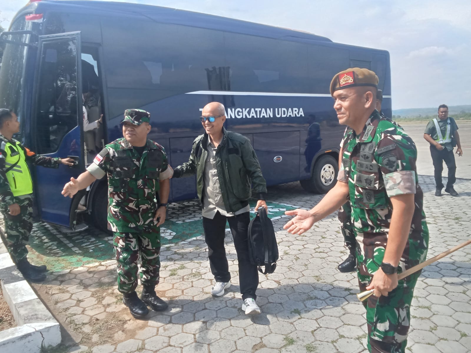 Danpussenarmed Laksanakan Kunjungan Kerja Strategis Di Kupang