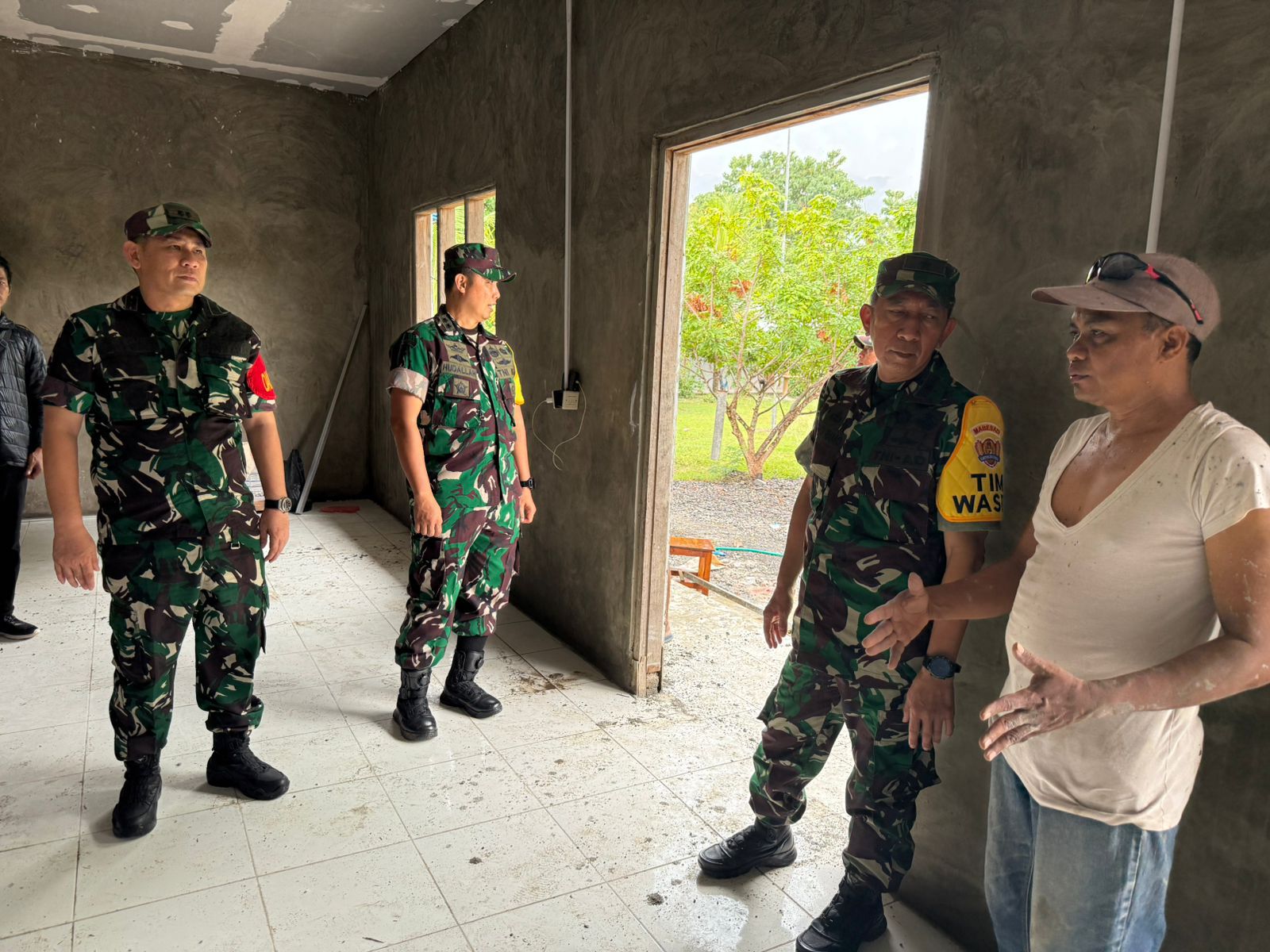 Tim Wasev Mabes TNI Apresiasi Pelaksanaan Bhakti TNI AD untuk Rakyat di Kabupaten Alor