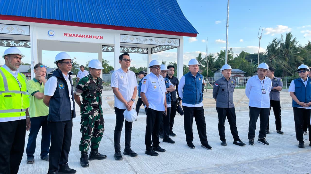 Dandim 1601/Sumba Timur Hadiri Peninjauan Lokasi Program Strategis KKP RI di Waingapu