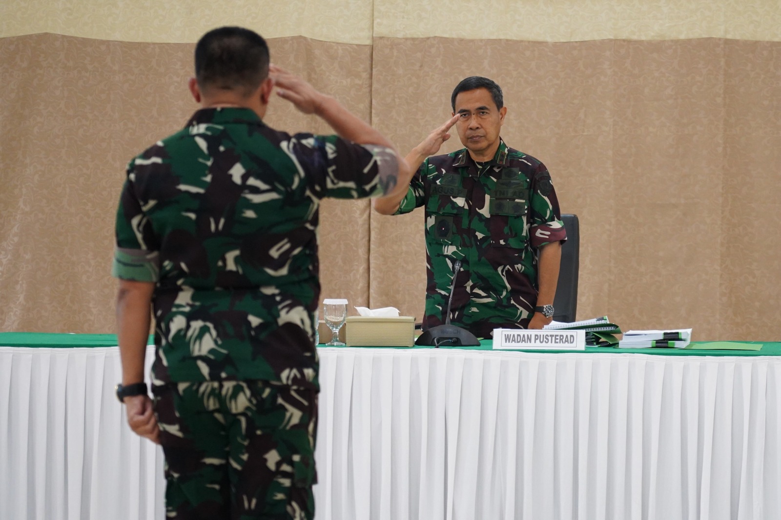 Wadan Pusterad Pimpin Rapat UN I Juknis Pertanian di Lingkungan TNI AD