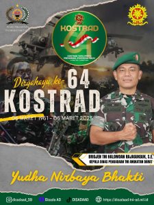 Dirgahayu KOSTRAD Ke - 64