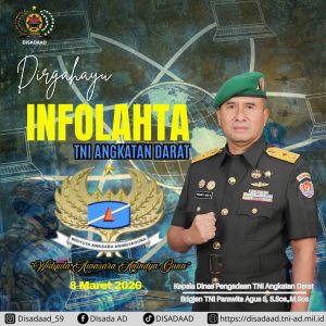 Dirgahayu INFOLAHTA TNI AD