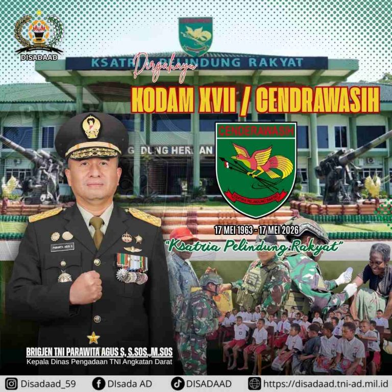 Dirgahayu KODAM XII/CENDRAWASIH