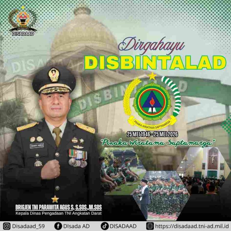 Dirgahayu DISBINTALAD