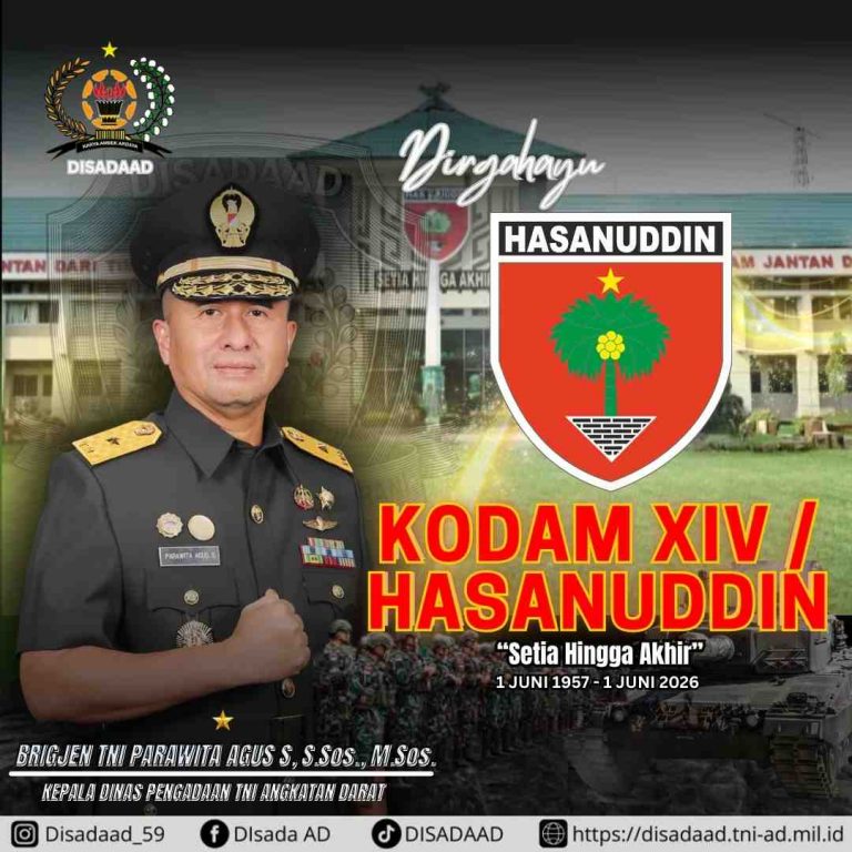 Dirgahayu KODAM XIV / HASANUDDIN