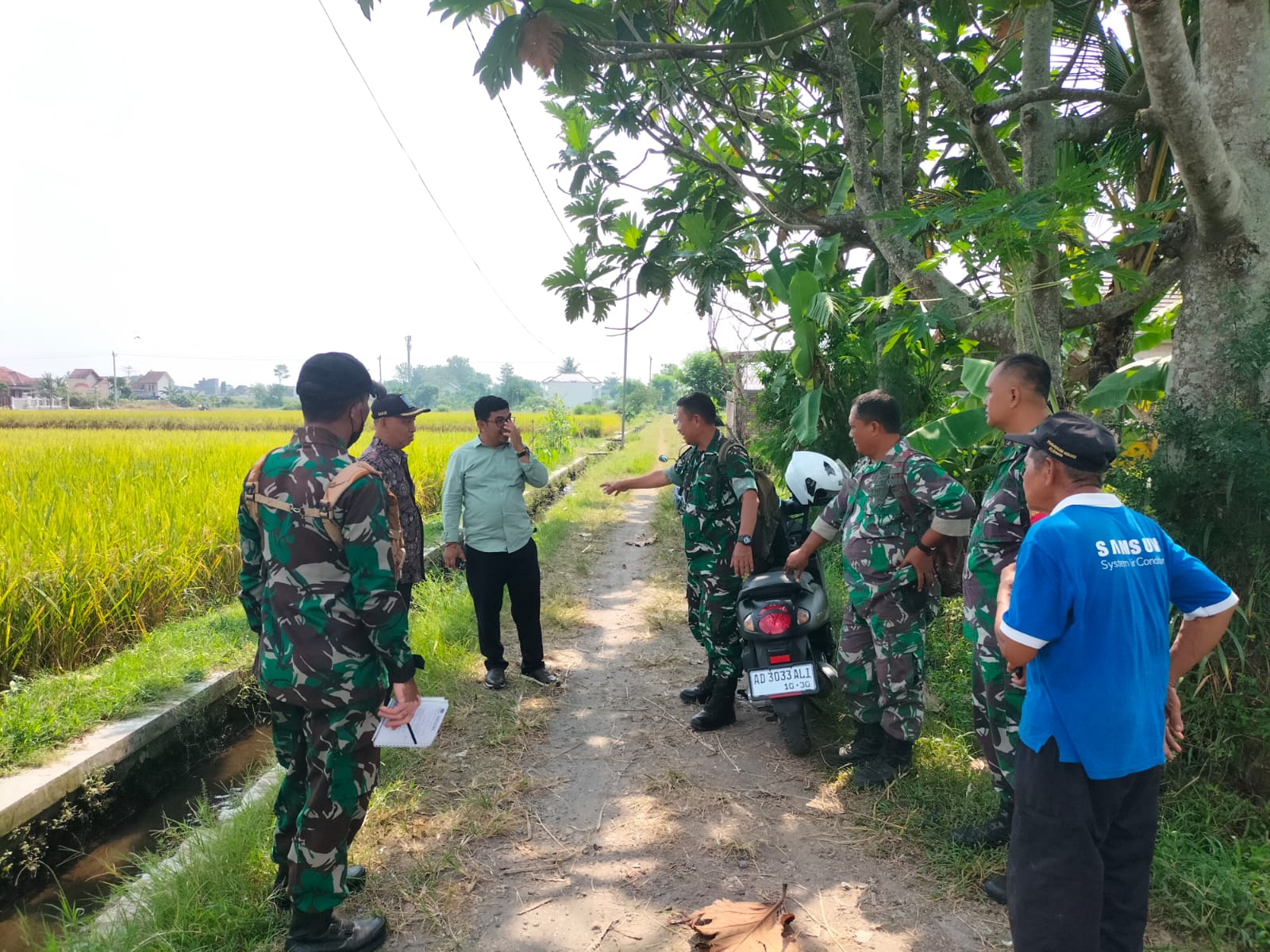 Pastikan Tepat Sasaran, Pasiter Tinjau Lokasi TMMD