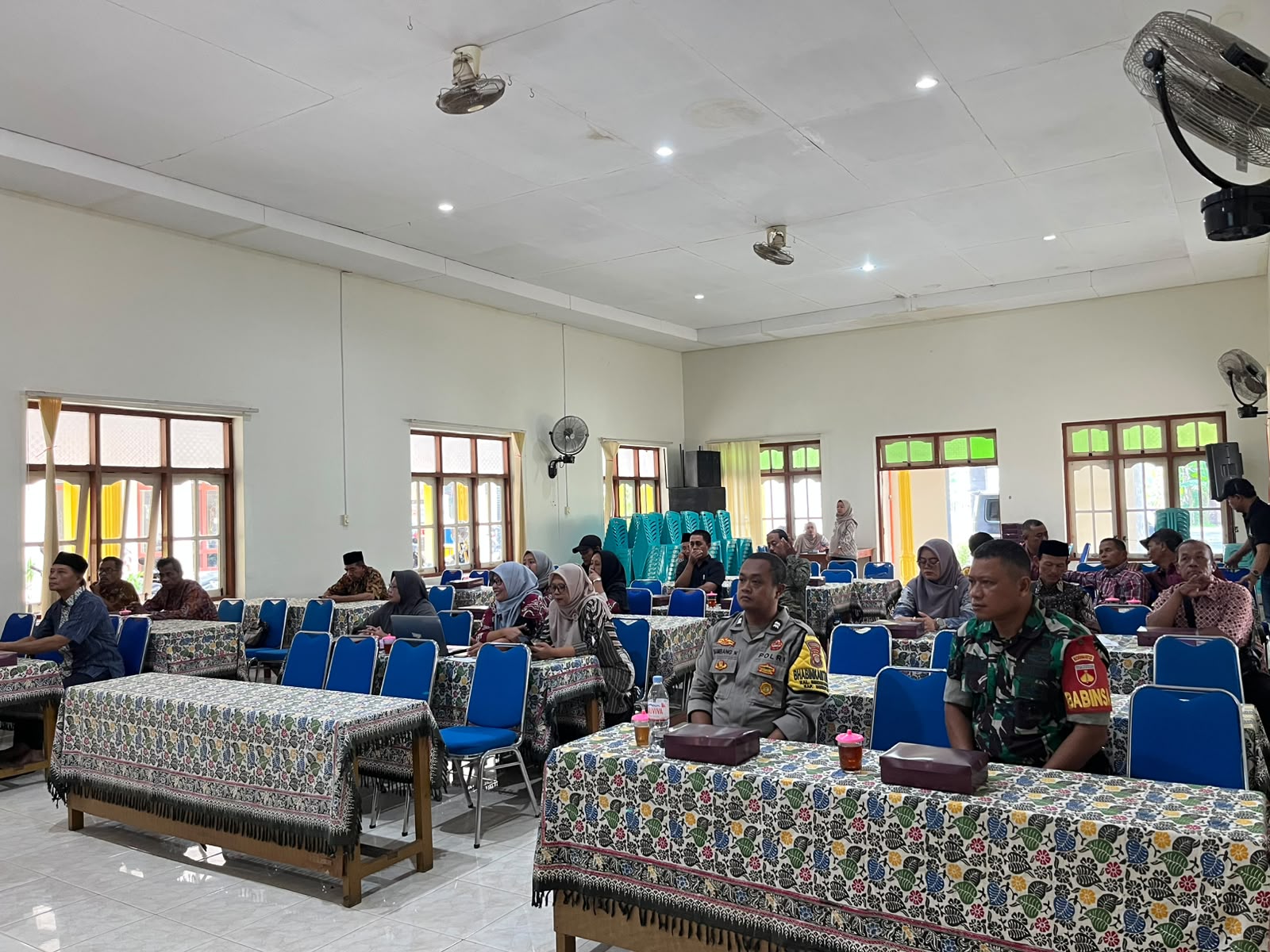 Babinsa Ngemplak Sleman Rembug Stunting Bersama Aparat Terkait