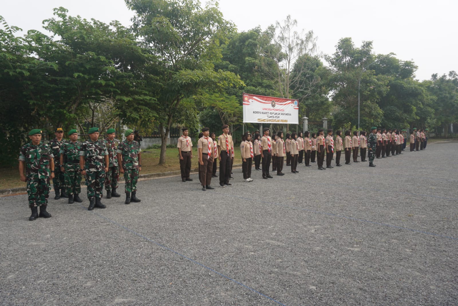 Upacara Pembukaan Pembinaan KKRI Kodim 0731/Kulon Progo
