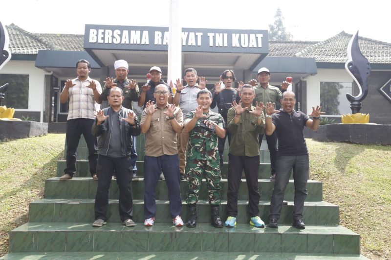 Kodim 0607 Sukabumi Gelar Coffee Morning Bersama Media, Tekankan Sinergi untuk Pembangunan Wilayah