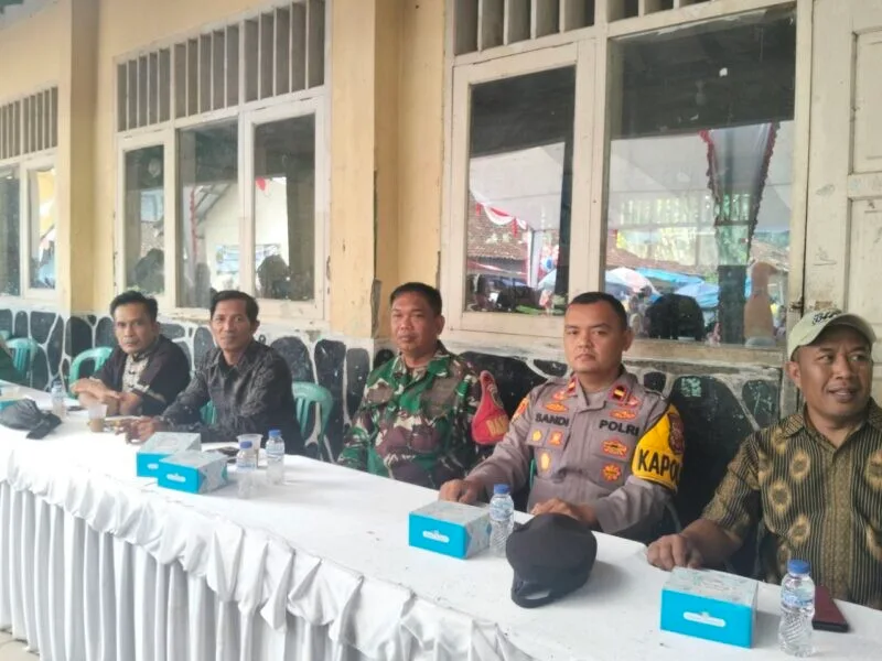 Babinsa Koramil 2208/Nyalindung Hadiri Kegiatan Samenan SD Negeri Caringin