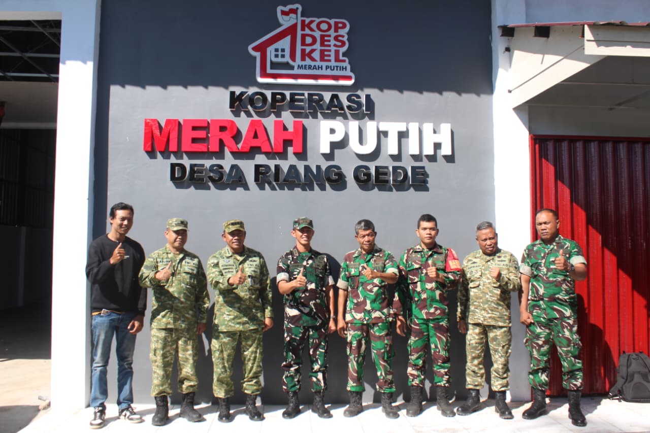 Tim Itjen TNI Tinjau Koperasi Desa Merah Putih di Tabanan, Perkuat Kemandirian Ekonomi Desa