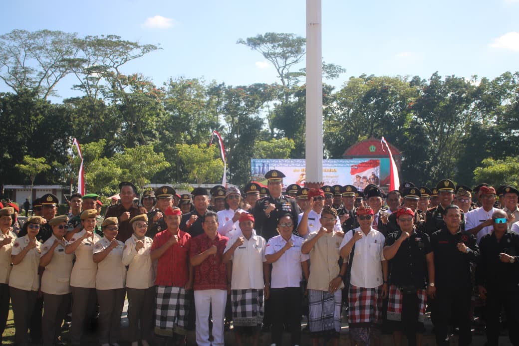 Simbol Solidaritas Tanpa Batas, Kodim Tabanan Beri Dukungan Penuh di Hari Bhayangkara ke-80