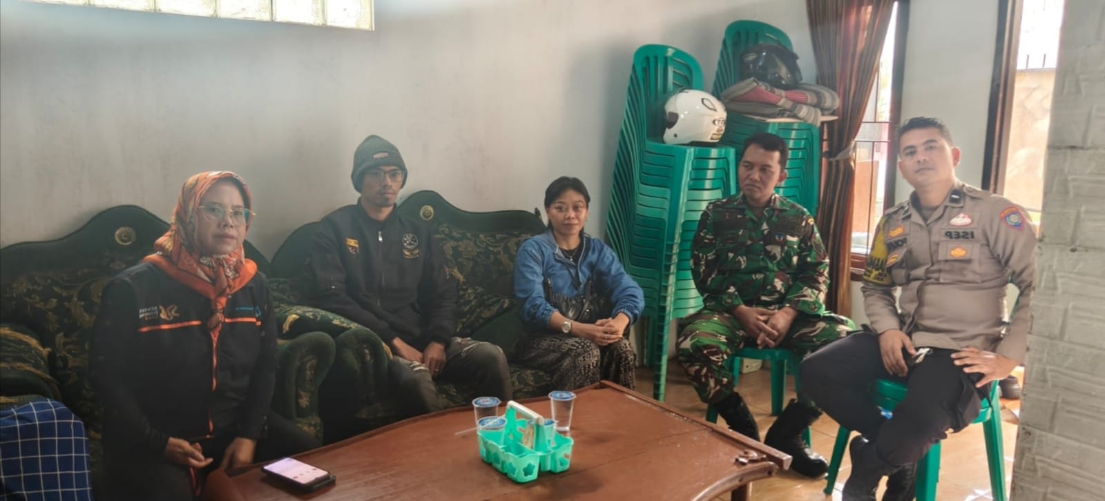 Babinsa Dayeuhluhur Perkuat Sinergi dengan Ketua RW, Bahas Penanganan Stunting dan Peran PKK