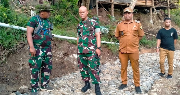 Kodim 0622/Kabupaten Sukabumi Sukses Gelar Karya Bakti Semester I TA 2026, Wujudkan Infrastruktur dan Perkuat Kemanunggalan TNI-Rakyat