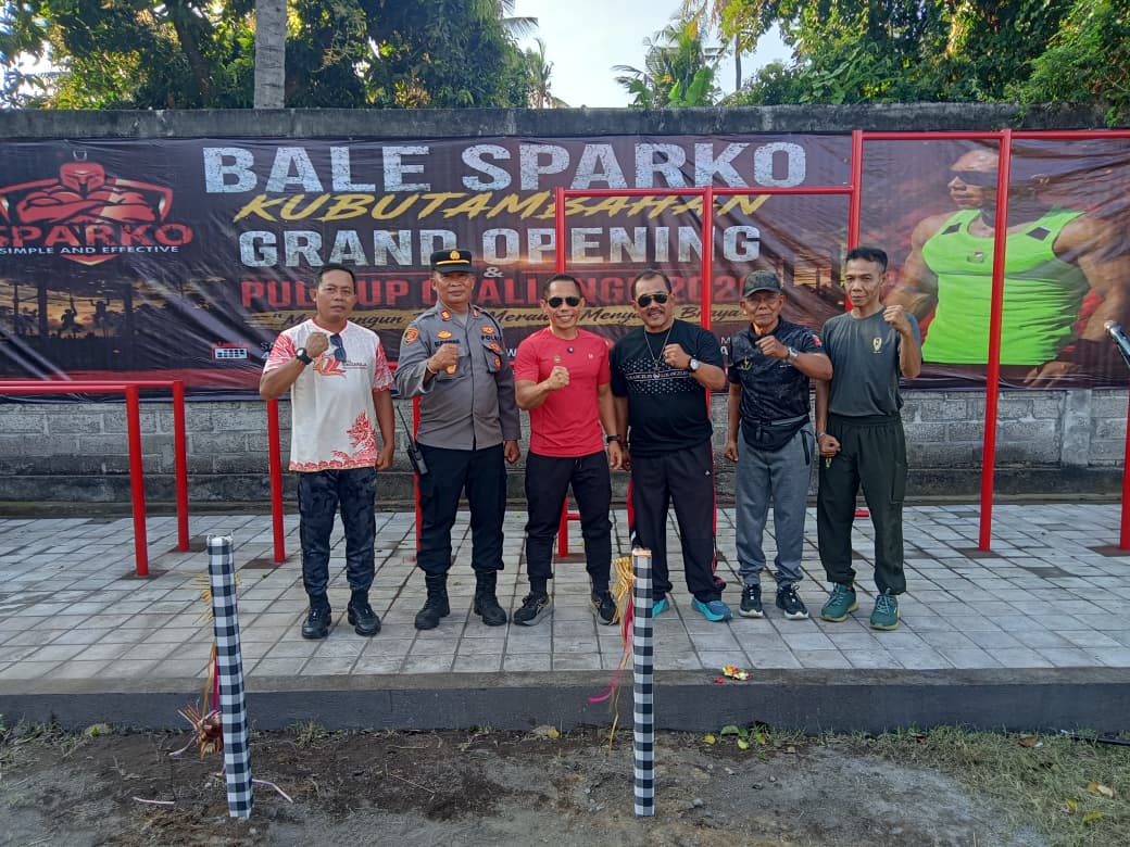 Resmikan Sarana Olahraga Baru, Bale Sparko Kubutambahan Gelar Lomba Pull Up Terbanyak 2026