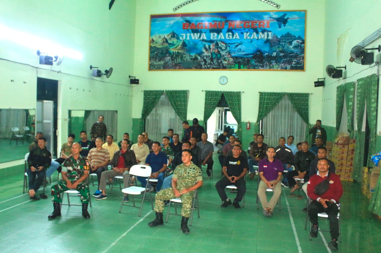 Semarak Piala Dunia 2026, Kodim 0723/Klaten Gelar Nobar Kebangsaan