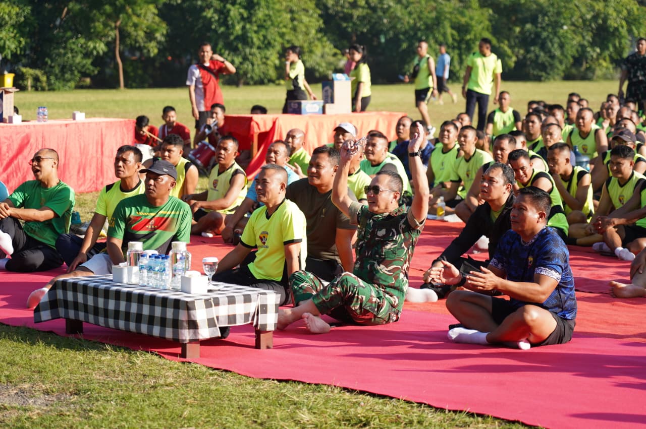 Nobar Piala Dunia, Kodam IX/Udayana Perkokoh Silaturahmi, Persatuan, dan Kemanunggalan TNI-Rakyat