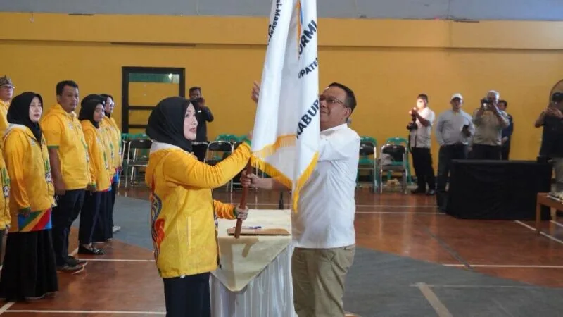 Dandim 0622/Kabupaten Sukabumi Hadiri Pelantikan Pengurus Kormi Kabupaten Sukabumi Periode 2026–2030