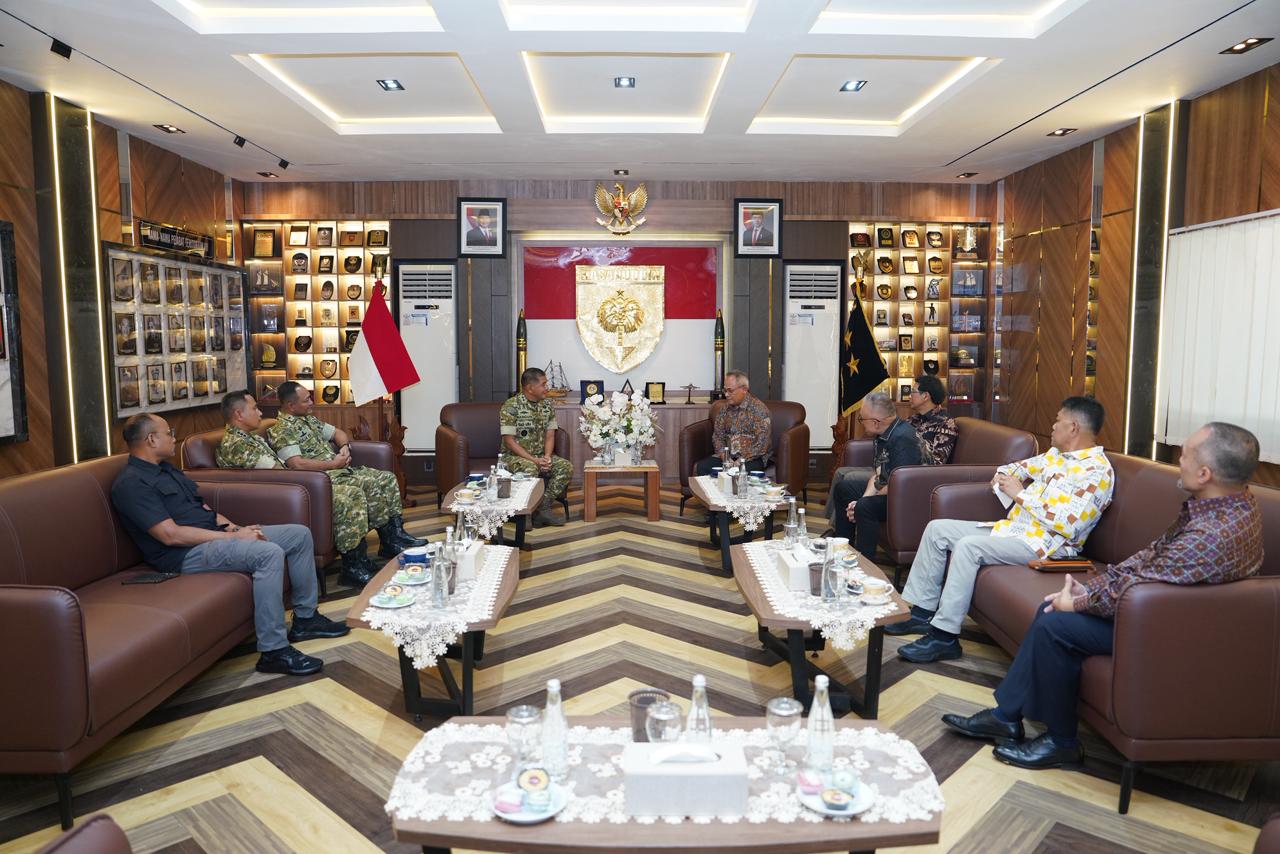 Dukung Investasi dan Program Strategis Nasional, Pangdam XIV/Hasanuddin Perkuat Sinergi dengan PT CNI