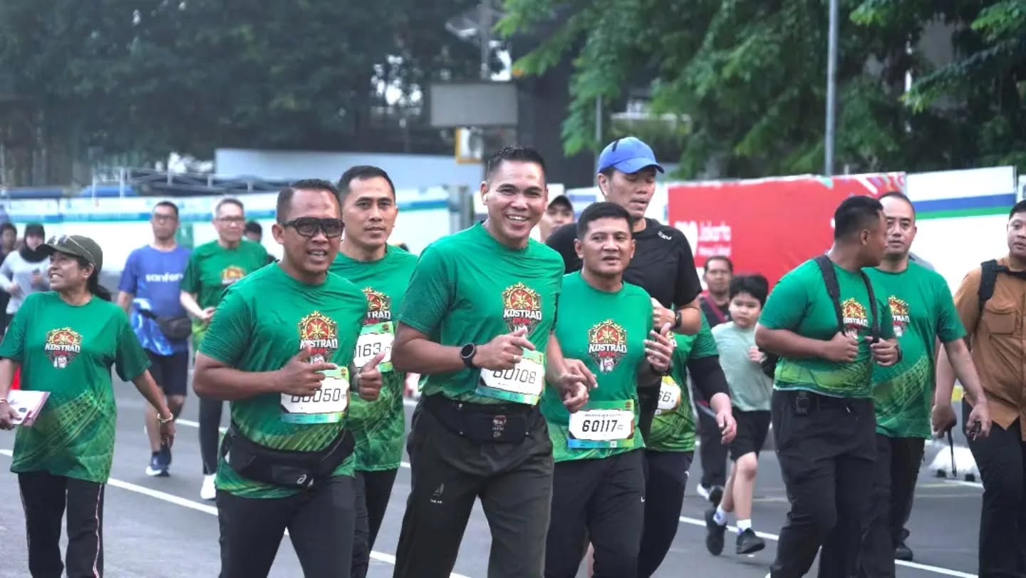 Pangdivif 1 Kostrad Hadiri dan Semarakkan Kostrad Run 2026