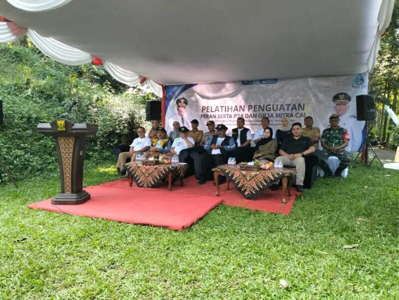 Babinsa Koramil 2206/Parakansalak Hadiri Pembukaan Pelatihan Penguatan GP3A/P3A