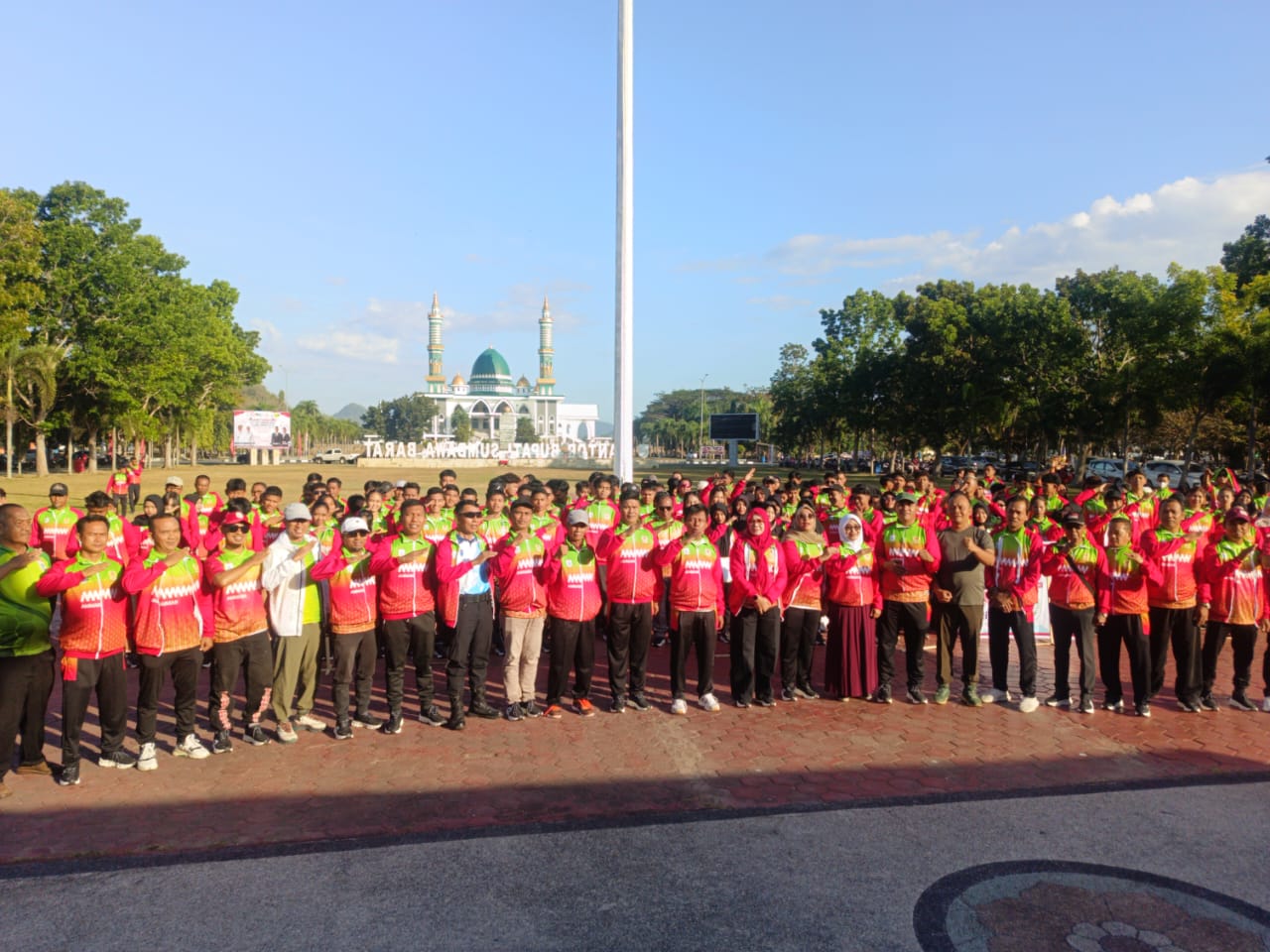 Sinergi Forkopimda, Kodim 1628 Hadiri Pelepasan Kontingen Porprov XII NTB 2026
