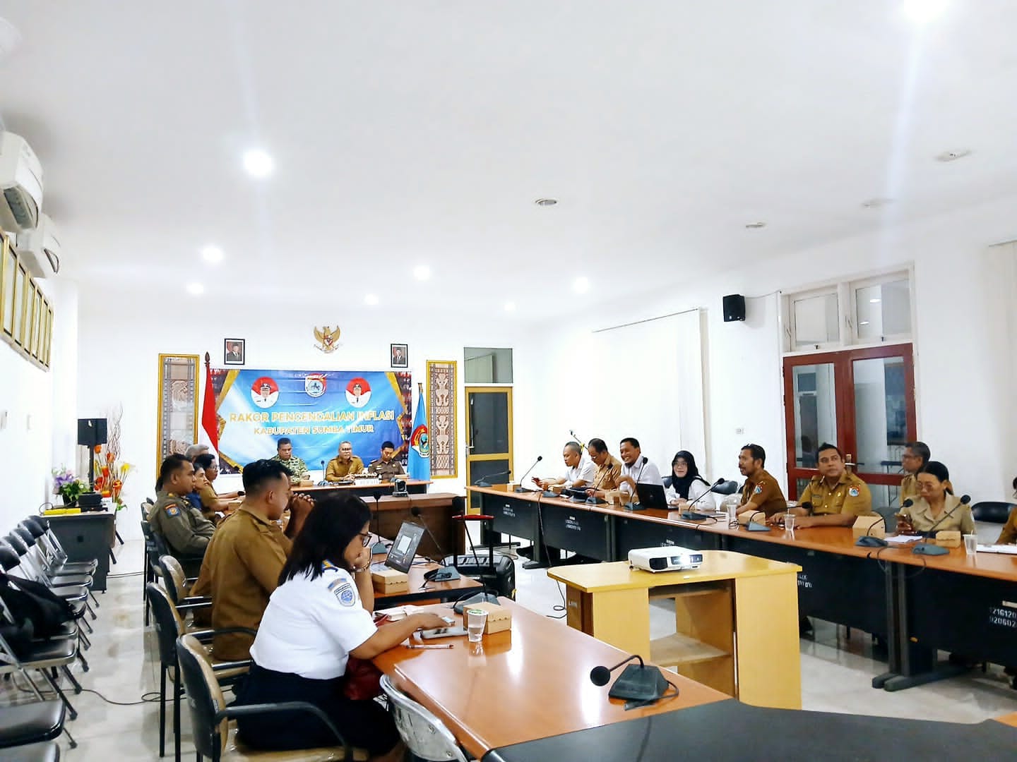 Kodim 1601/Sumba Timur Siap Bersinergi Jaga Stabilitas Harga dan Ketersediaan Bahan Pokok