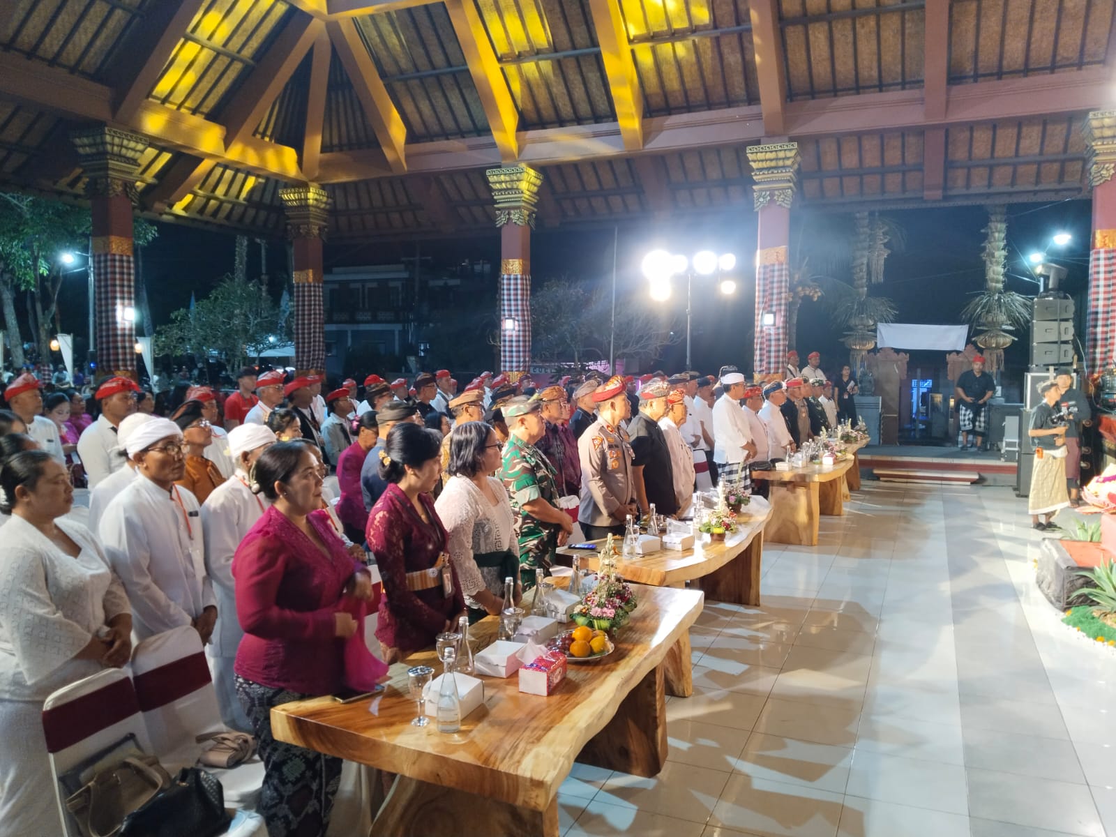 Kasdim Tabanan Hadiri Penutupan Parade Budaya HUT ke-34 LPD Desa Adat Bedha