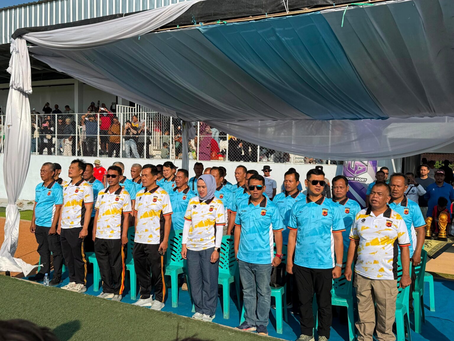 Junjung Tinggi Sportivitas, Kasdim 0617/Majalengka Hadiri Pembukaan Kapolres Cup Festival Anak Desa U-9 dan U-11 2026