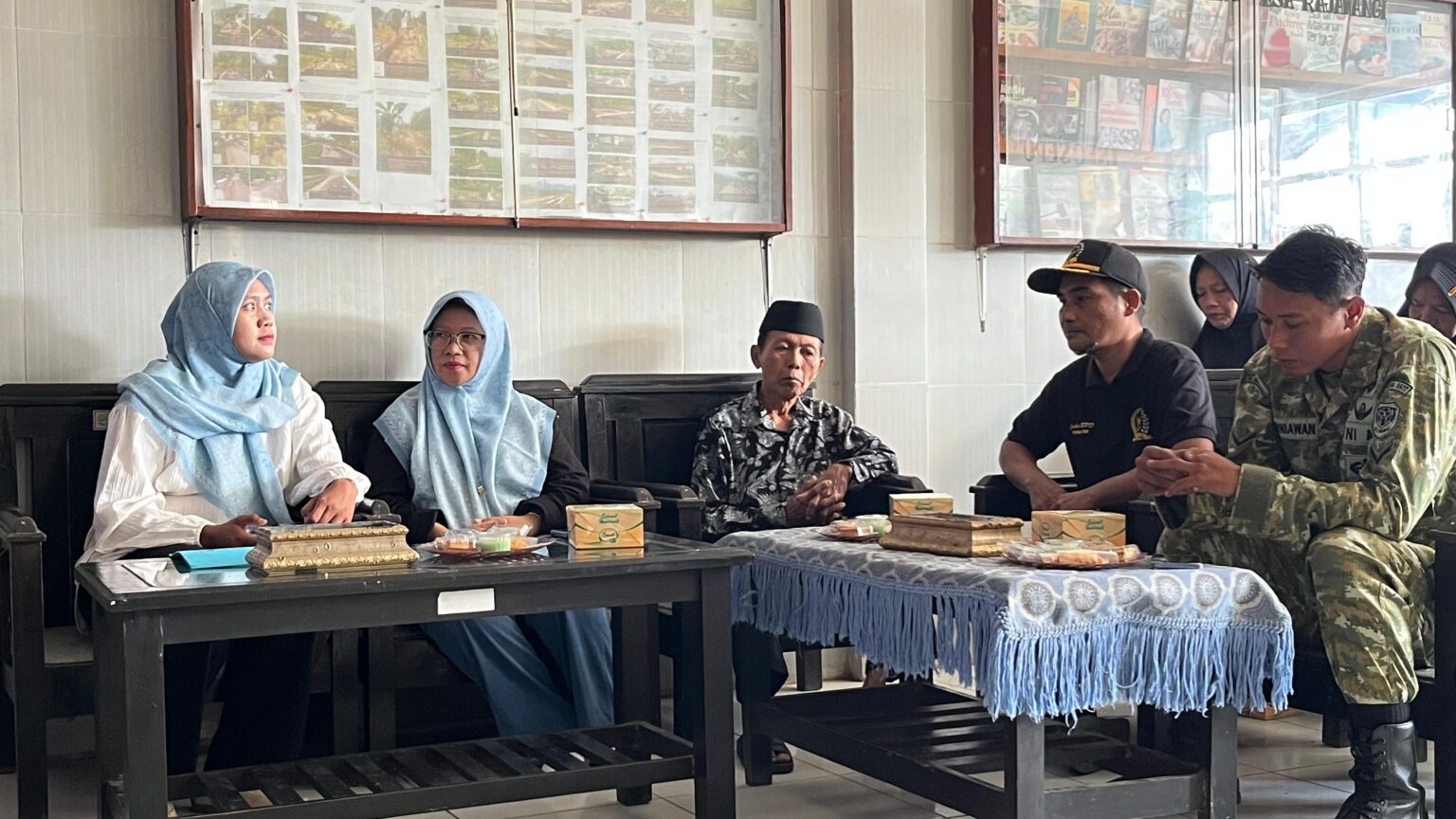 Berperan Aktif, Babinsa Koramil 1710/Leuwimunding Hadiri Musyawarah Pencegahan dan Penurunan Stunting di Desa Rajawangi