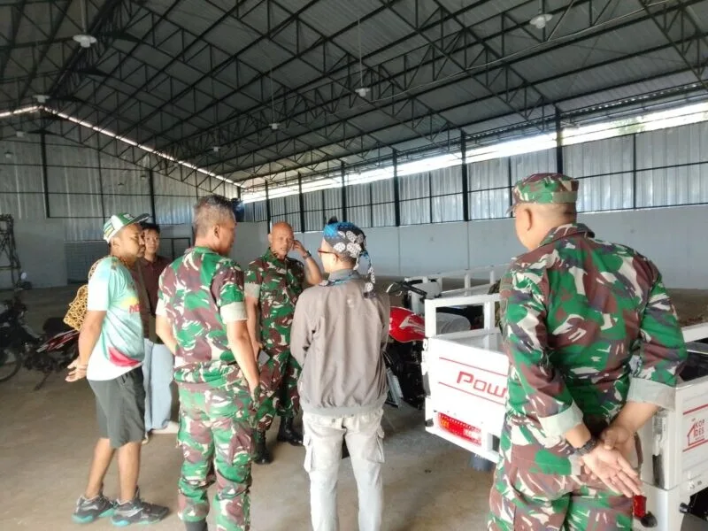 Dandim 0622/Kab. Sukabumi Tinjau Progres Pembangunan KDKMP di Wilayah Koramil 2214/Surade dan Koramil 2213/Jampangkulon