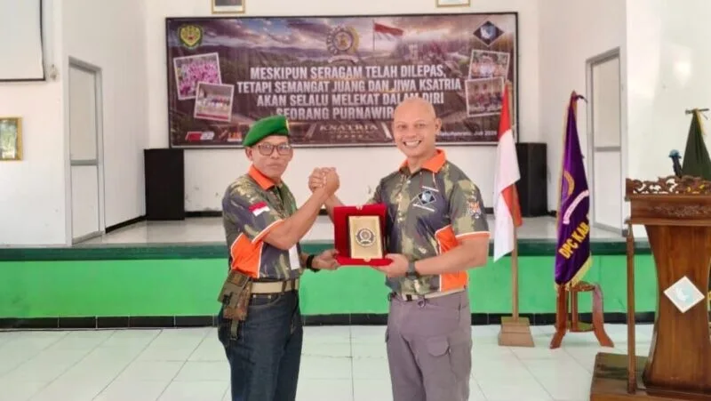 Dandim 0622/Kabupaten Sukabumi Hadiri Reuni Purnawirawan dan Warakawuri, Perkuat Silaturahmi dan Jiwa Korsa Keluarga Besar Kodim 0622