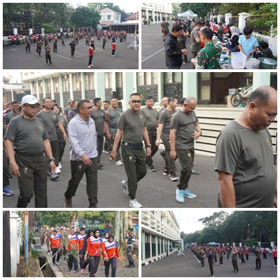 OLAHRAGA BERSAMA DISJARAHAD