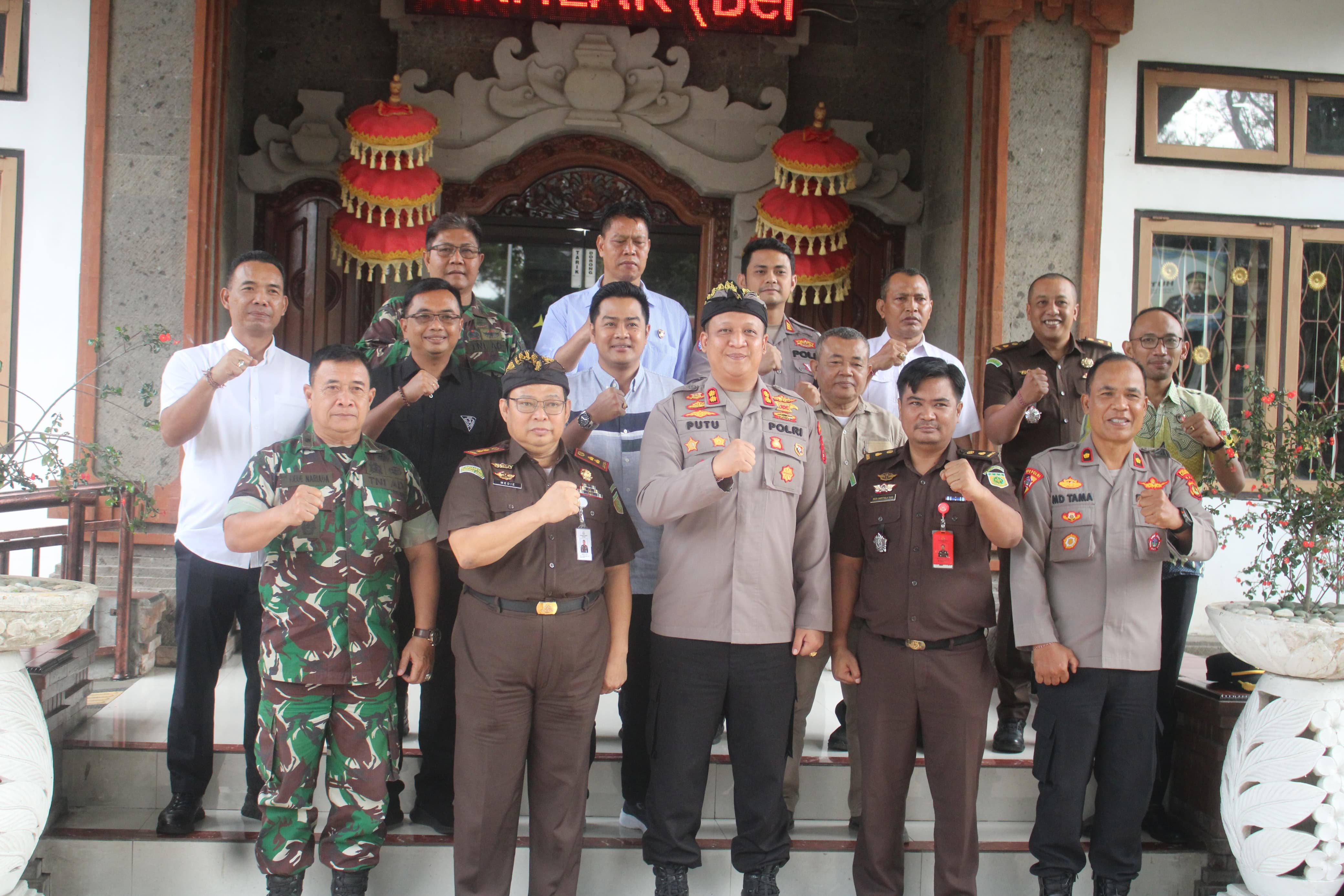 TNI, Polri, dan Kejaksaan Satukan Langkah, Sinergitas Forkopimda Tabanan Kian Kokoh
